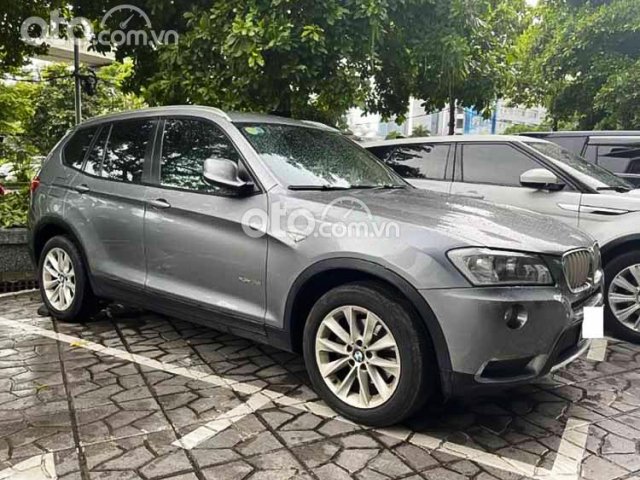 Bán BMW X3 sản xuất năm 2012, màu xám, xe nhập còn mới0