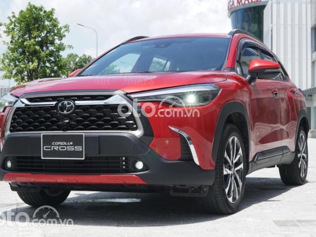 Bán xe Toyota Corolla Cross đời 2021, màu đỏ, xe nhập