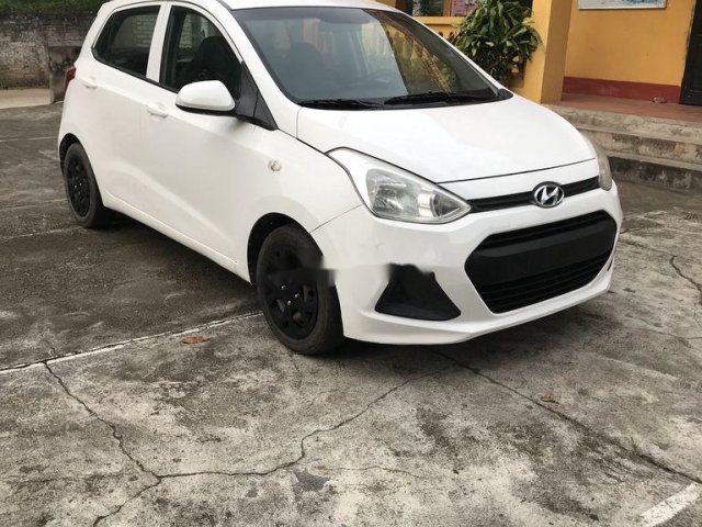 Cần bán lại xe Hyundai Grand i10 đời 2014, màu trắng, xe nhập chính chủ0