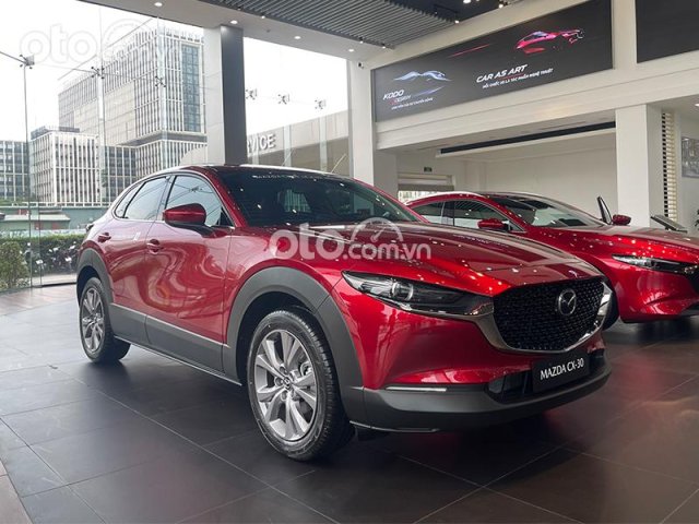 Bán xe Mazda CX-30 Luxury sản xuất năm 2021, màu đỏ, nhập khẩu nguyên chiếc, 839tr