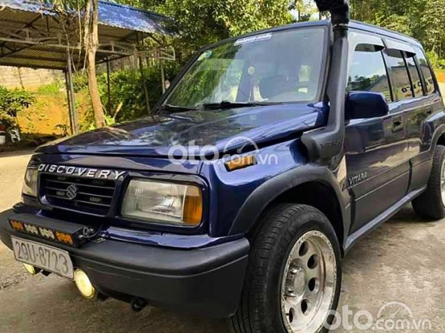 Bán ô tô Suzuki Vitara đời 2004, màu xanh lam chính chủ0