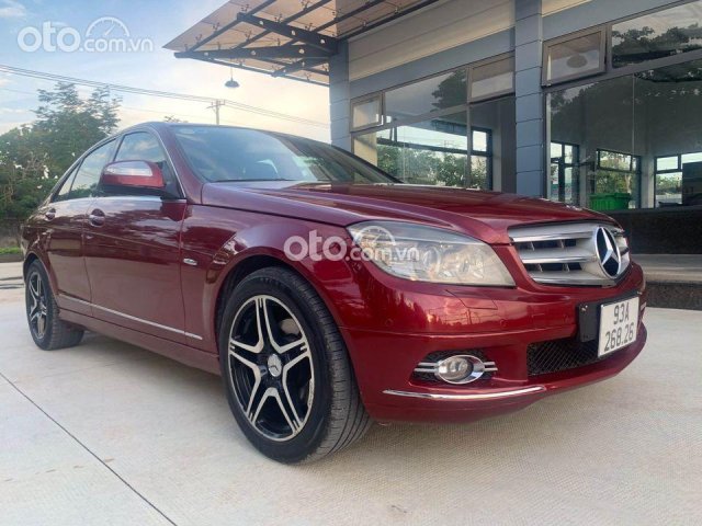 Bán Mercedes C200 2007, màu đỏ, giá tốt