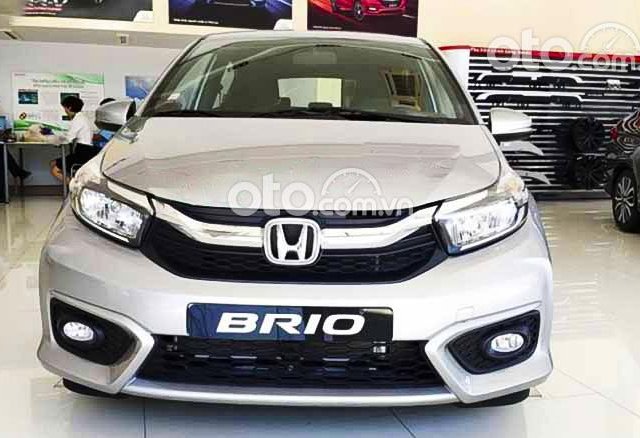 Bán ô tô Honda Brio năm 2021, màu bạc, nhập khẩu, giá 418tr0