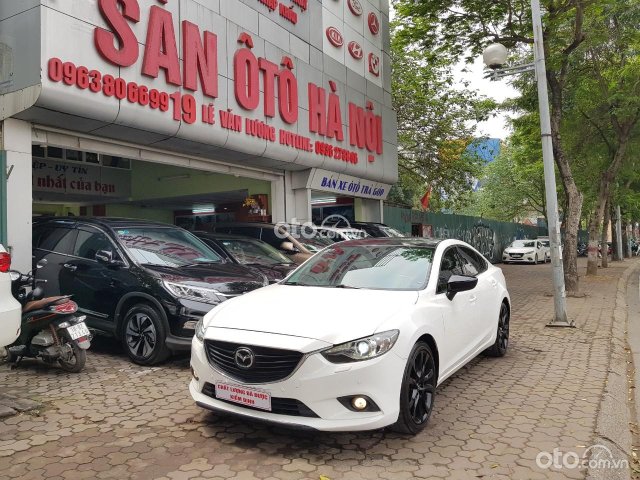 Mazda 6 2.5 sản xuất 2014 màu trắng, xe tư nhân chính chủ0