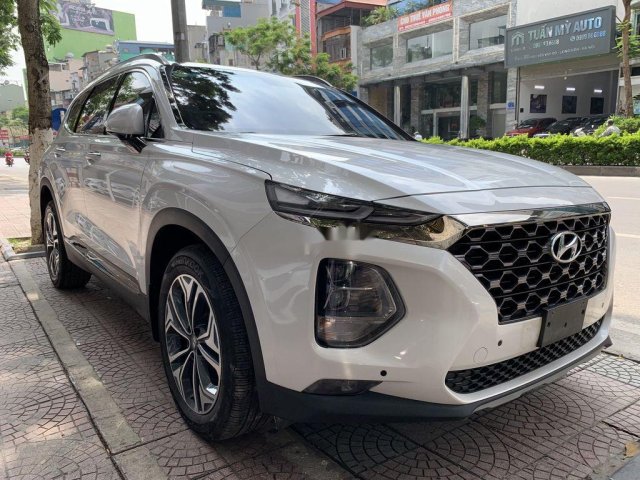 Bán xe Hyundai Santa Fe 2020, màu trắng0