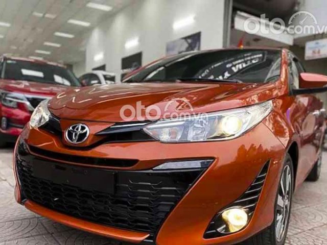 Bán xe Toyota Yaris G AT 2018, màu nâu, xe nhập  