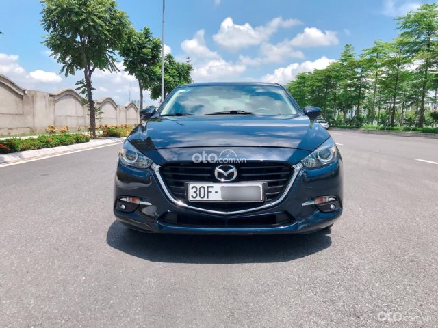 Bán Mazda 3 1.5AT sx 2018 màu xanh cavansite, biển HN 1 chủ từ đầu, giá cạnh tranh