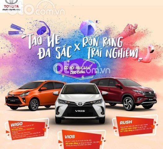 Bán ô tô Toyota Vios GR-S đời 2021, màu trắng, 638 triệu