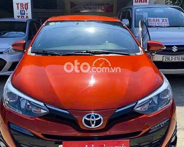 Bán Toyota Yaris sản xuất 2018, màu nâu cam , xe nhập còn mới 