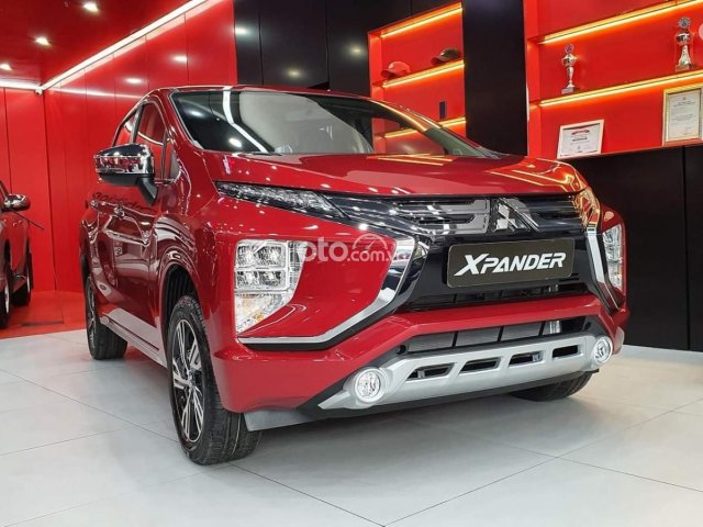 Bán ô tô Mitsubishi Xpander AT đời 2021, màu đỏ - Tặng trước bạ 28tr0