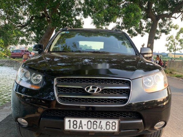 Bán xe Hyundai Santa Fe đời 2008, màu đen, xe nhập còn mới, giá chỉ 425 triệu