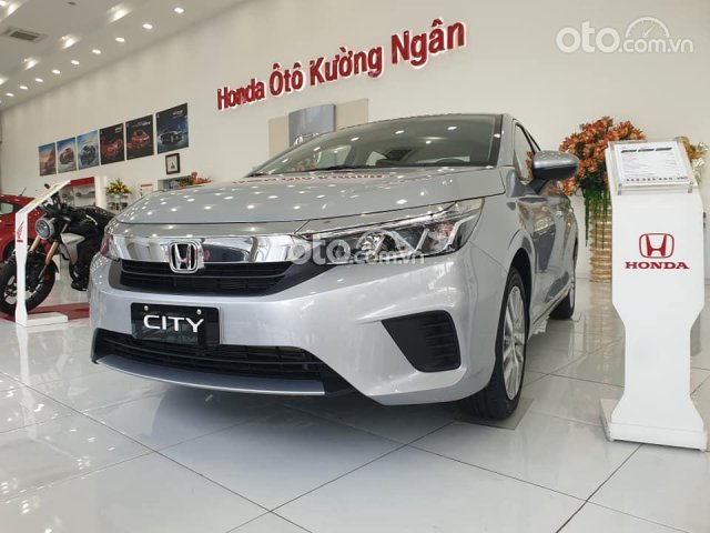 Honda City đời 2021, màu bạc ĐK đăng kiểm, giao xe miễn phí0