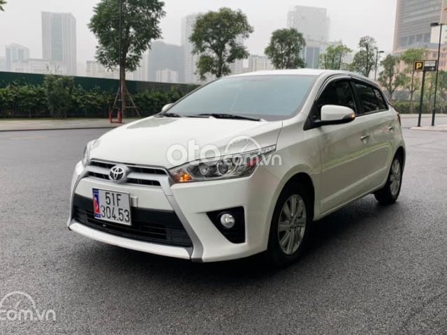 Xe Toyota Yaris năm sản xuất 2015, màu trắng, nhập khẩu nguyên chiếc0