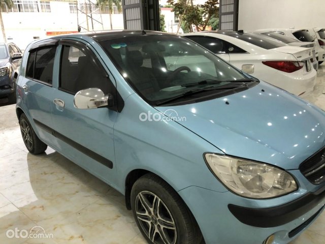 Xe Hyundai Getz MT 2010 bản đủ màu xanh, giá cạnh tranh0