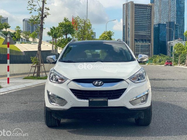 Bán ô tô Hyundai Tucson đời 2013, màu trắng, xe nhập 0