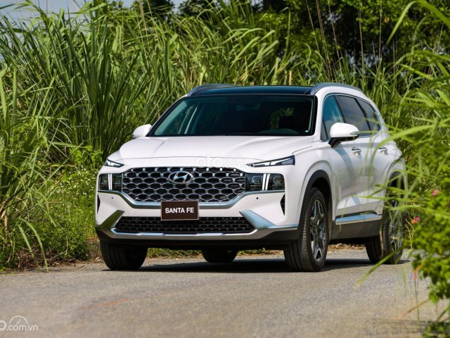 (Hyundai Hà Nội) bán Hyundai Santa Fe 2021 - Ưu đãi 20tr tiền mặt, giá ưu đãi nhất mùa covid, xe đủ màu, đủ bản0