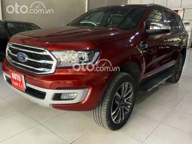 Bán xe Ford Everest sản xuất 2020, màu đỏ, xe nhập chính chủ0