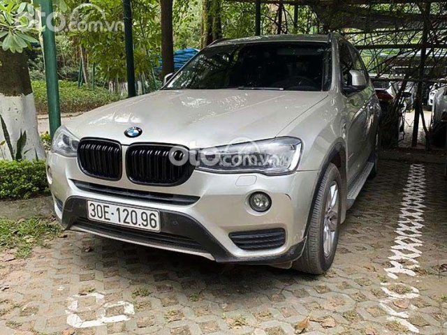 Cần bán lại xe BMW X3 đời 2015, màu bạc, nhập khẩu nguyên chiếc