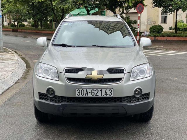 Bán Chevrolet Captiva 2.4MT đời 2008, màu bạc  0