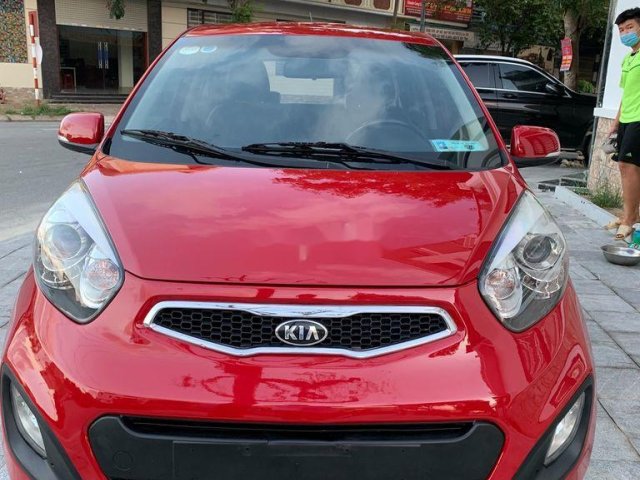 Bán ô tô Kia Picanto đời 2014, màu đỏ xe gia đình0