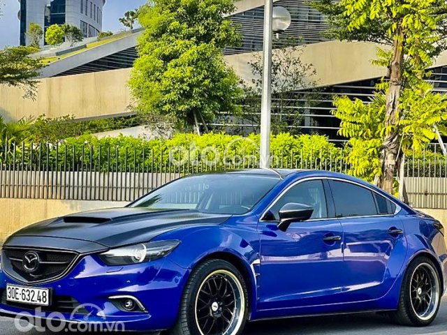 Cần bán Mazda 6 sản xuất 2016, màu xanh lam còn mới, 599 triệu