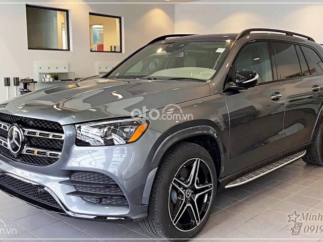 2021 Mercedes-Benz GLS 450 4Matic - SUV 7 Chỗ - Màu xám giao ngay - bank hỗ trợ 70%0