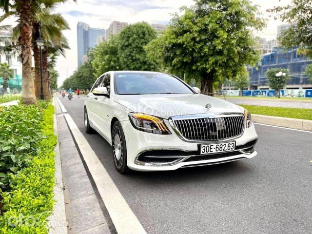 Cần bán lại xe Mercedes S500 năm sản xuất 2016, màu trắng, nhập khẩu nguyên chiếc