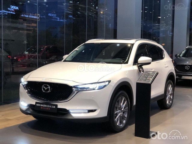 Bán ô tô Mazda CX 5 2.0 Deluxe đời 2021, màu trắng giá cạnh tranh