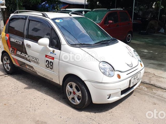 Cần bán xe Daewoo Matiz đời 2007, màu trắng