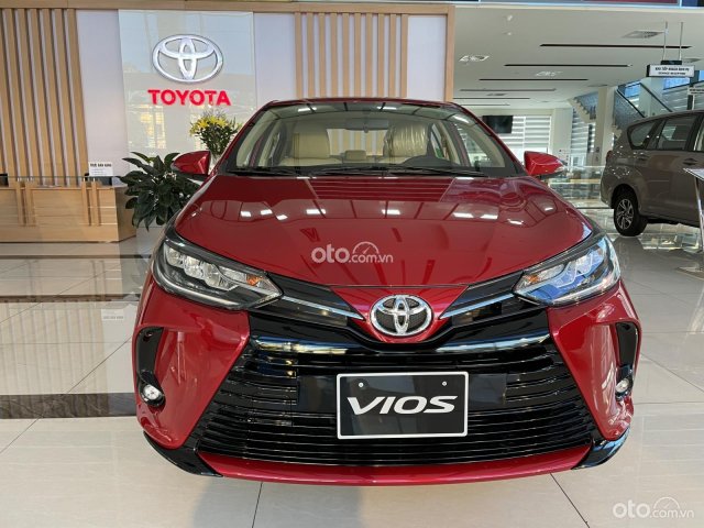 Toyota Vios 2021 T7 rẻ nhất Hải Phòng giảm 50% phí trước bạ + tặng tiền mặt, BHVC và phụ kiện tới 65 triệu0