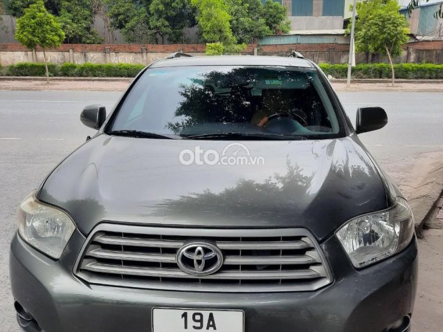 Xe Toyota Highlander sản xuất 2007 xe zin 80% ghế da zin theo xe0