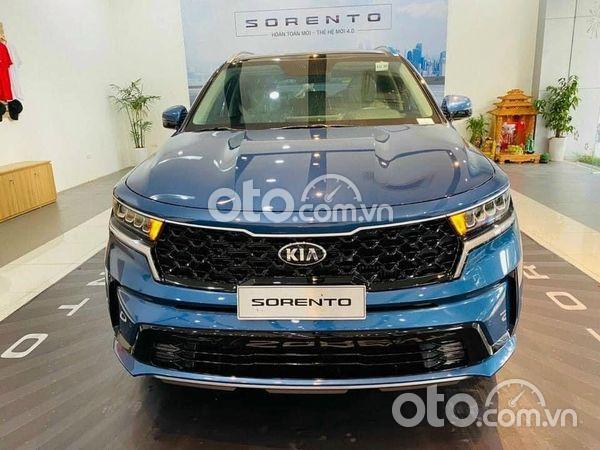 Bán ô tô Kia Sorento 2.2D Deluxe đời 2021, màu xanh lam0