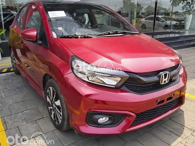 Cần bán Honda Brio RS đời 2021, màu đỏ, xe nhập, 450 triệu0