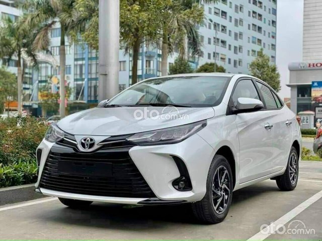 Bán Toyota Vios năm 2021 giảm cực lớn lên tới 70tr, hỗ trợ giảm 50% thuế trước bạ, tặng tiền mặt trực tiếp 0