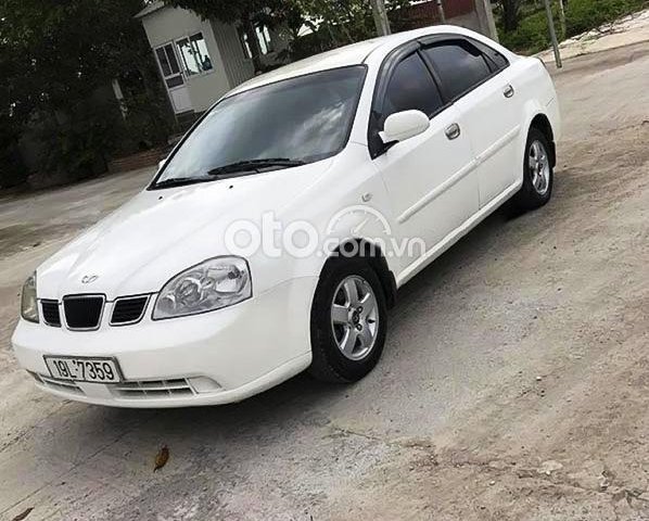 Bán Daewoo Lacetti EX 1.6 MT đời 2005, màu trắng còn mới0