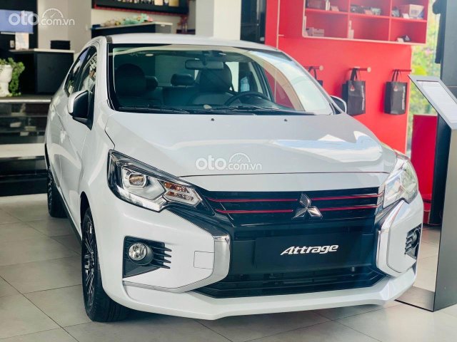 Mitsubishi Attrage sản xuất năm 2021, giá sốc, ưu đãi lớn, vay tối đa lên đến 85%, tặng 1 năm BHTV, đủ màu, giao ngay