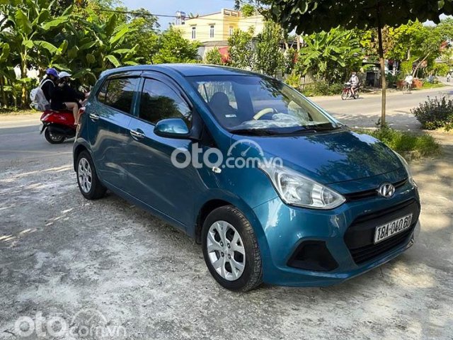 Cần bán Hyundai Grand i10 MT sản xuất năm 2014, màu xanh lam, xe nhập còn mới, 178 triệu