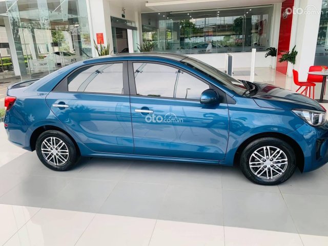 Bán ô tô Kia Soluto MT Deluxe đời 2021, màu xanh lam, giá 404tr0