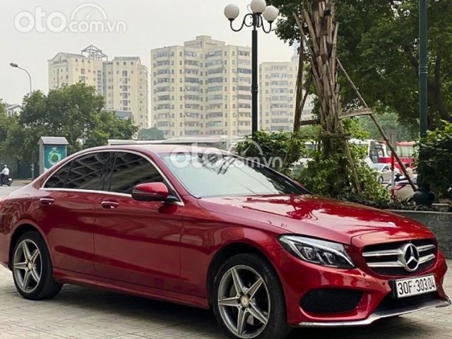 Bán ô tô Mercedes C300 sản xuất năm 2015, màu đỏ0