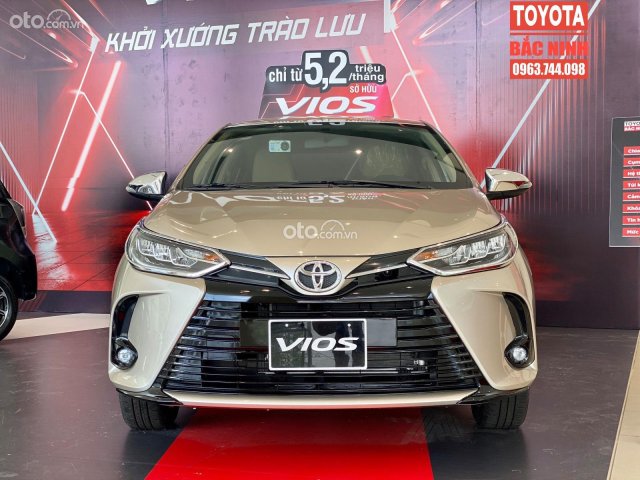 [Toyota Bắc Ninh] Toyota Vios new 2021, hỗ trợ ngay 50% thuế trước bạ và gói khuyến mại lên đến 60tr0