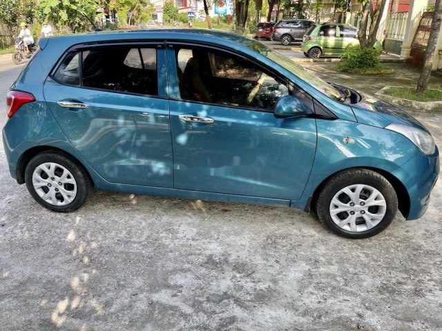 Bán Hyundai Grand i10 năm sản xuất 2014, màu xanh lam, nhập khẩu0