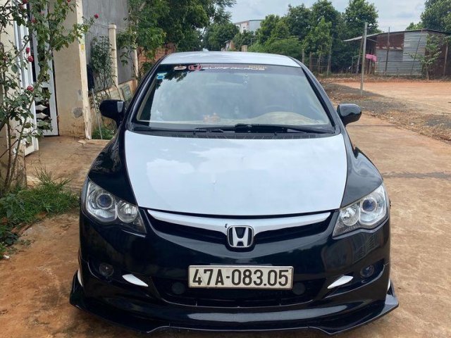 Cần bán Honda Civic đời 2008, màu đen, nhập khẩu số sàn, giá chỉ 265 triệu0