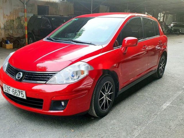 Cần bán xe Nissan Tiida đời 2007, màu đỏ, nhập khẩu chính chủ