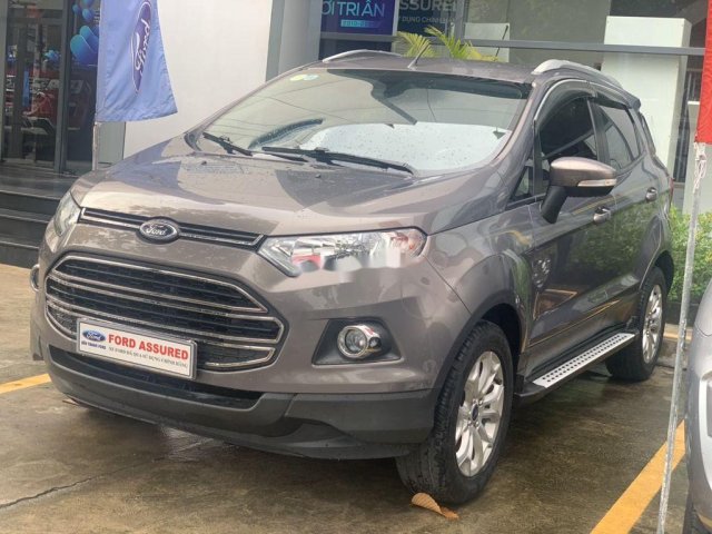 Bán Ford EcoSport Titanium sản xuất 2015, màu xám, giá tốt