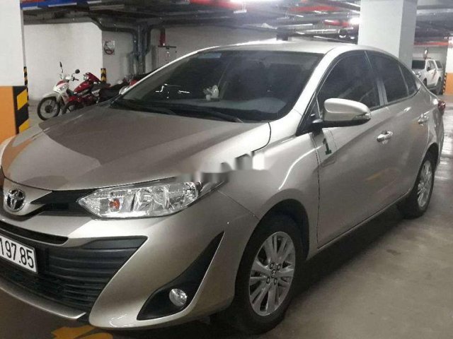 Bán ô tô Toyota Vios đời 2019, màu xám, 520tr0