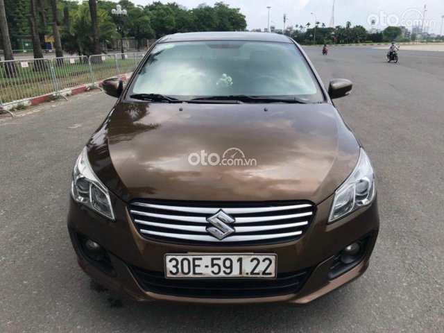 Bán ô tô Suzuki Ciaz 1.4AT năm 2016, màu nâu, nhập khẩu nguyên chiếc còn mới0