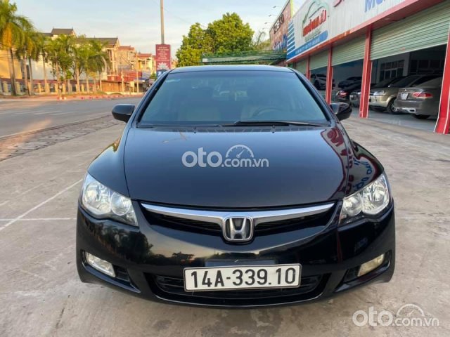 Bán Honda Civic sản xuất 2008, màu đen số sàn