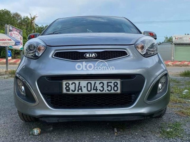 Cần bán lại xe Kia Picanto S 1.25 MT sản xuất năm 2014, màu xám  0