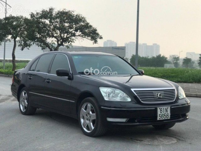 Bán Lexus LS 430 năm 2005, màu đen, nhập khẩu chính chủ, giá 590tr0