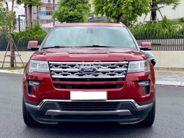 Bán ô tô Ford Explorer Limited 2.3 sản xuất 2019, màu đỏ, xe nhập